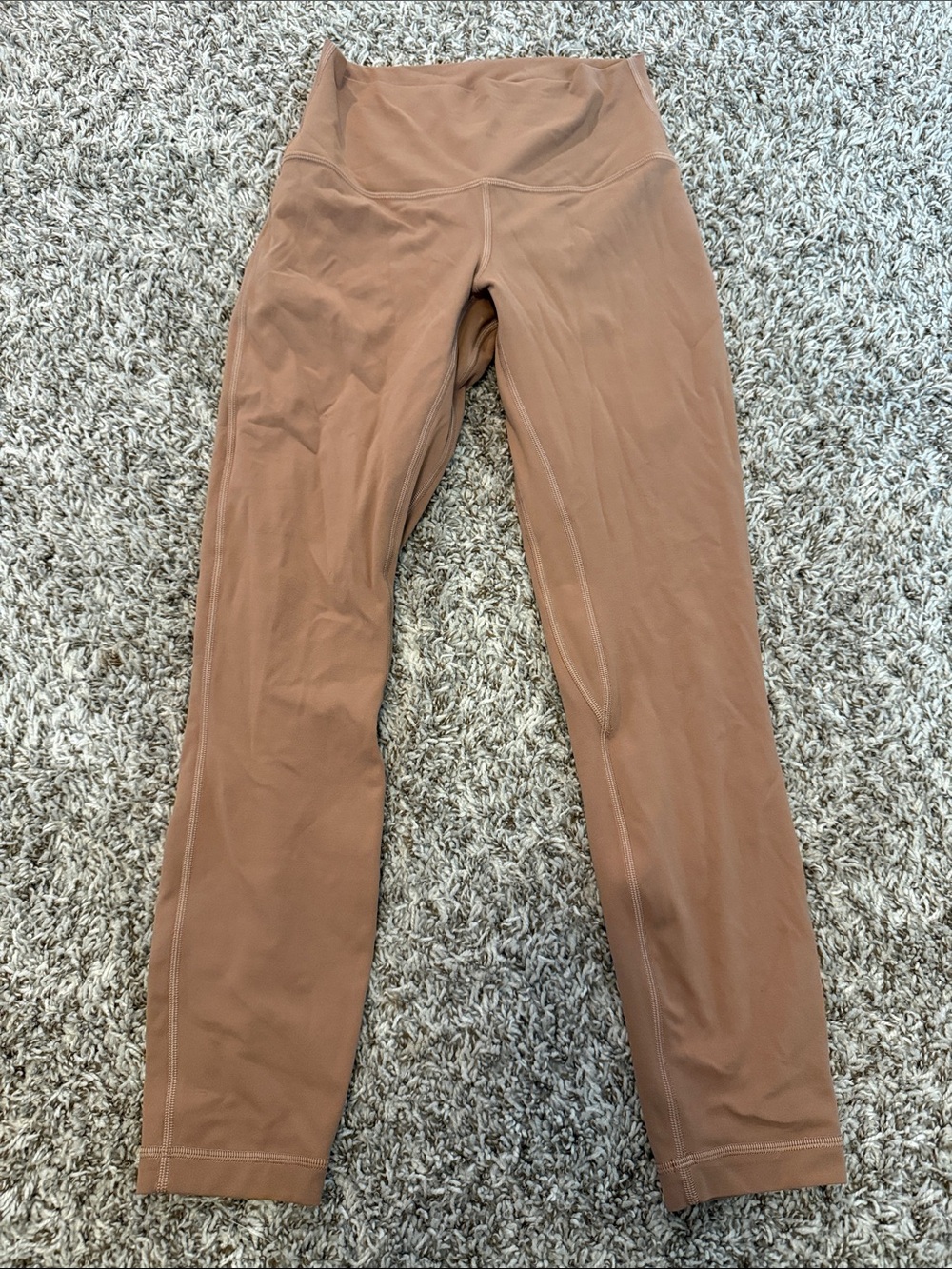 lululemon athletica Tan High-Rise Performance Leggings